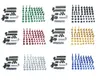 MOTORCYCLE CONPLETE FAIRING BOLTS KIT KOSKODBUSKREV FÖR HONDA CX500 CX 500 CB 650 CB650 CBX 1979-1980