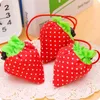 Storage Bags Reusable Vegetable Portable Eco-friendly Nylon Folding Handbag Strawberry Large Fruit Cute Travel