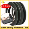 2-5mm 10M Black Strong Adhesive Tape Roll For iPad Tablet LCD Touch Screen Glass Frame Back Cover Repair Double Side Glue