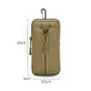 Backpacking Packs Bags Molle Beutel Tailentasche Tragbare Handy -Wasserflaschen Tasche für Außenreise -Wanderjagd mtifunktionales Dhijc