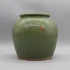 Vaser gammal grön potten blomma vas hem dekoration