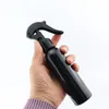 Opslagflessen 120 ml x 40 lege zwarte plastic spray trigger 120cc diy make -up haar sproeiercontainer fles met pomp 4oz