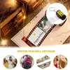 Fotos Film Roll Keychain Diy Foto Text Álbums Cobra Keyrings Memorial personalizado Dias de Natal Gift Gift Present Jewelry