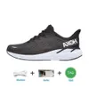 One Hokah Bondi 8 Clifton Athletic Running Shoes Hokahs Carbon X2 Triple Black Blanc Light Blue Bleu Hokahs Outdoor Designer Lifestyle Shock Absorption 36-45