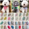 100pcs lote entero nuevo mezcla de llegada de 60 colores cachorro de perra mascota petano petano banderas bandanas para mascotas productos de aseo sp01 201106259b