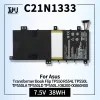 バッテリーC21N1333 ASUS変圧器用のラップトップバッテリーフリップTP550 R554L TP550L TP550LA TP5​​50LD TP550LJ 0B20000860400 7.5V 38WH