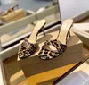 Tofflor 2024 Summer Round Head Wave One Step High Heel Gold Sexy Open Toe Sandals