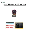 Pour Xiaomi POCO X5 / X5 Pro AVANT VIEW BACK CAME CAME CAMÉE CAMÉNAL MAINE MAINEMENT MODULE DE CAMER
