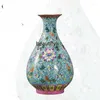 Vasos Ningfeng Kiln Jingdezhen Porcelana Painted Painted Vaso Vaso Chinês Decoração da sala de estar Home jade pote