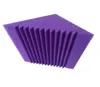 12 x 12 x 24 cm Purple Bass Trap Acoustic Panel för Corner Wall Studio Room 12 PCS6460502
