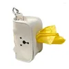 Dog Apparel Cats Poop Bags Dispenser Collector Holder For Cleaning Public Space