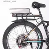 Fietsen Ride-ons elektrische fiets met dikke band E-Bike Lithium Battery E-Bike Snow Sport Mountain 32AH 48V 2000W L47