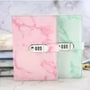 Creative Password Notebook Marble Pattern Student Diary With Lock Notebooks Office Stationery Thicked Hand Account Notepad 240409