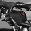 Rockbros Pro Cycling Gloves Half Finger Deshate Mtb Mountain Bike Motorcycle Motorcle Gel Pad Shock -Resean Bicycle Sport 240402