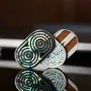 Dekompressionsleksak Dekompression Toy Seashell Magnetic Push Slider Stress Relief Toy Fidget Slider Anti Stress EDC Top Spinning Poker Toys Magnetic Toys 240412