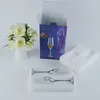 Vinglas 2 st /set Crystal Wedding Toasting Champagne Flutes Drink Cup Party Marriage Heart Decoration Cups Presentlåda