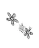 Authentieke 925 Silver Daisy kleine oorbellen voor CZ Diamond bruiloft sieraden schattige meisjes oorrang met cadeaubox set2694629