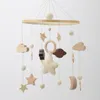 Fleurs décoratives bébé berceau mobile pour garçons filles boho nursery