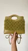 10A Luxury Designer Handbag Olive Green Shoulder Bag Women's Crossbody handbag Leather velvet large capacity high quality