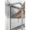 Hooks Nestasy 12 Tier Over the Door Shoe Rack Metal Grey