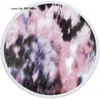 Handdoek tie-dye mode ronde strand handdoeken Dik Dikke badmicrofiber stof 150 cm maat zwemmen reissport volwassen kinderen