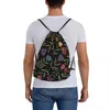 Backpack Summer Night Garden Garden Casual Sacos portáteis Sacos Pacote Bolsa de Armazenamento de Bolsa para Man Alunos