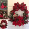 Fiori decorativi utili comoda centrale di ghirlanda natalizia durevole in ghirlanda rattan cerchio di fiori per le vacanze shop shop decorazione artificiale