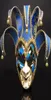Włochy w stylu Wenecji 44 17cm świąteczny Maskarada Full Face Antique Mask 3 Kolory dla cosplay Night Club239J2561342
