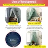 Kids Bed Curtain Baby Hanging Bedding Hung Dome Canopy Mosquito Net Childrens Girl Boy Play Tent Living Room Bedroom Decoration240327