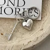 Keychains Keys and Heart Keyring Y2K bijoux Keychain Handchain Handchain Pendre Pendants Cortes en alliage Gift pour les filles