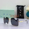Lunettes de soleil de créateurs de lunettes pour femmes Lunettes de soleil de la mode Hip Hop Punk Y2K