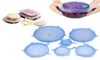 Panna di aspirazione in silicone universale Lidbowl COUCINA POCCHIO PER LIDSILICON LIDS COPERTURA FRUCHE SILICONE COPERCHIO COPERCHIO COPERCHI