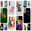 Custodia in coque morbida in silicone per Samsung Galaxy S22 S21 S11 S20 S10 S9 S8 Plus 5G S10lite E Ultra Cover Dooglette di silhouette