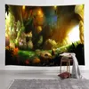 Tapices Simsant Summer Tapestry Forest Forest Floral Pared Room Baredi