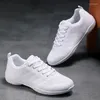 Dance Shoes Unisex Cheerleading White Children Youth Sports Non-slip Gym Male Women Dancer Dancing Training