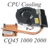 PADS 688281001 6043B0116701 Radiator för HP Compaq CQ45 450 455 255 1000 2000 Laptop CPU Cooling Heatsinfor Fan