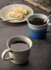 Кружки в японском стиле ручной работы Stoare Coffee Cup Cufe Retro Breakfast Milk Milk Oatmeal Mug Pare Пара домашнее напиток 280 мл