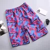 Mäns shorts 2024 Summer Beach Breattable SubliMation Printing Swimewear Casual Man