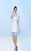 Halloween Maid Costumes Womens Adulte Alice in Wonderland Costume Suit Maids Lolita Fancy Dishy Cosplay Costume For Women Girl Y0824509459