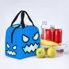 Geometria Kostka Dash Gra Izolowana torba na lunch Unblocked Level Meal Container Cooler Bag Lunch Box Tote School Outdoor Bag