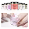 Pinpai 13pcs Nail Art Tipping Powder Kit Set Glitter Chrome Rub Pigment Dip Poudre pour les pointes de l'ongle Decoration Poutage de poudre Set 240401