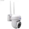 IP -camera's ESCAM PVR007 P6Slite Application Wireless PTZ IP Dome Camera AI Human Recognition Full Color Home Safety CCTV Baby MonitorC240412