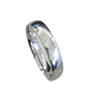 Klassiek mannelijk Wit goudkleur 6 mm Titanium staal vrouwen mannen bruiloft zilveren ring topkwaliteit niet vervagen liefhebbers bruiloft sieraden3270561