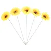 Decorative Flowers Outdoor Lawn Decorations Ground Ornaments Garden Insert Stake Sunflower