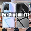 Per Xiaomi 11T Case morbido trasparente Telefono trasparente per Xiaomi 11 T 6.67 "210811111RG Copri anti-scratch anti-scratch di shell Safety