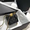 Donne Borse Crossbody Borse per spalle Designer Luxury Mini Box portatile Borsa Costice Brse di rossetto di pelle di pelle nera Ladies Fashi