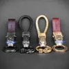 Key Rings Honest Luxury Men Women Car Keychain Leapard Dragon Genuine Leather Rope Key Ring for Male Jewelry Creativity Gift Wholesale 240412