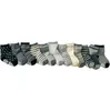 Nyfödda babystrumpor randig baby boy sock anti slip spädbarn flicka golv strumpor baby flicka fot varmare 24lots dw45199524955