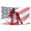 3x5ft Amerikaanse rapperzanger Kanye Flag Kanye West Life of Pablo Hands in the Air College Dorm Banner