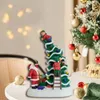 Figurines décoratines Décoration de table d'arbre de Noël éclair